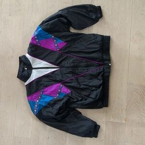 Vintage 90s track jacket Petite M